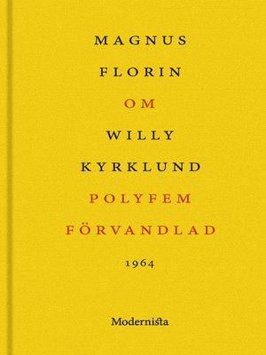 cover image of Om Polyfem förvandlad av Willy Kyrklund